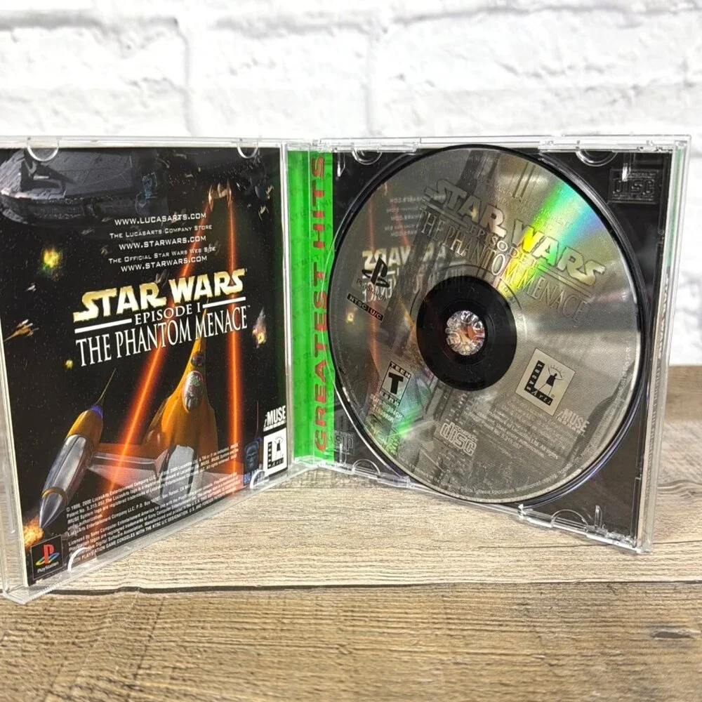 Star Wars Episode I The Phantom Menace Greatest Hits CIB Complete W/ REG Tested